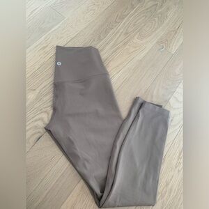 Lululemon align taupetastic size 6